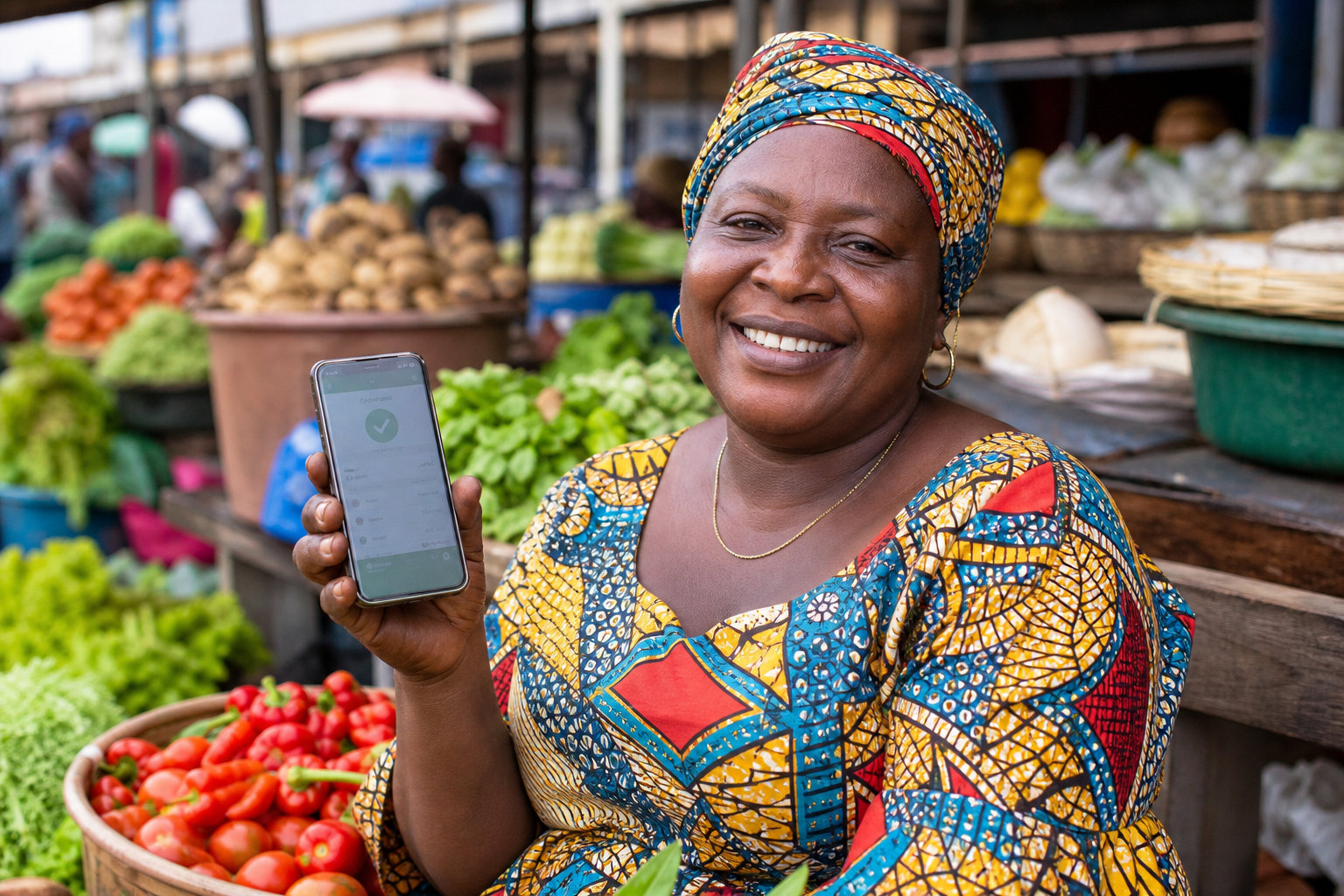 Digital finance for market vendors in Nigeria
