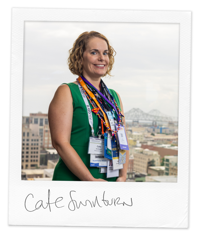 Cate Swinburn, CEO of YouthForce NOLA.