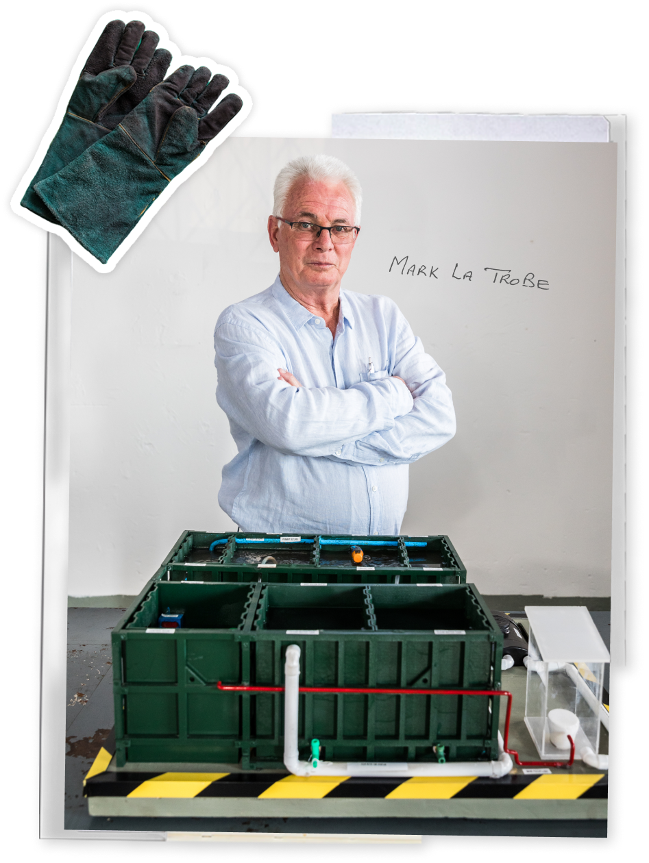 Mark La Trobe, Enviro Loo chief operations officer.