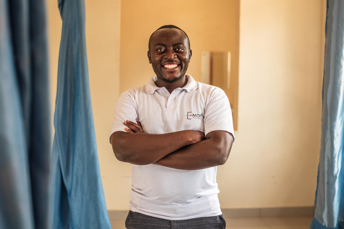 Dr. Polycarp Oyoo at ICRH-K in Makueni County, Wote, Kenya