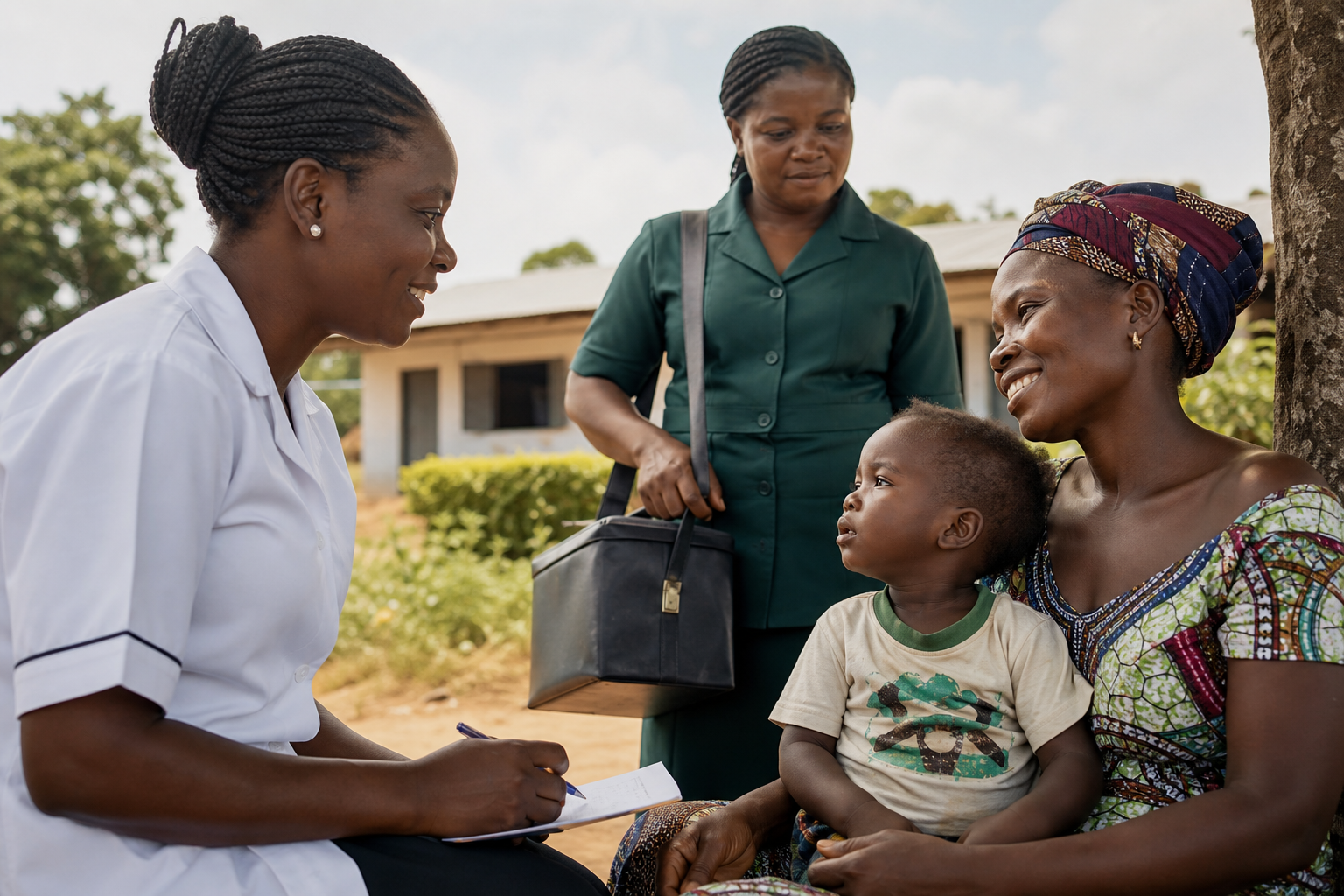 Community health partners supporting families across Africa