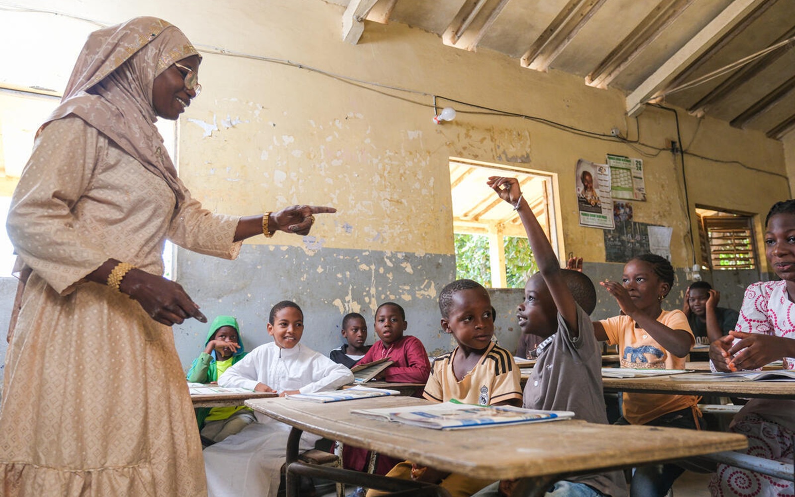 Classroom in Senegal